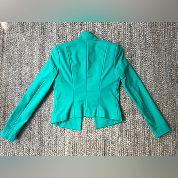 Marciano Tailored Kelly Green Blazer Size 4 - Picture 3 of 6